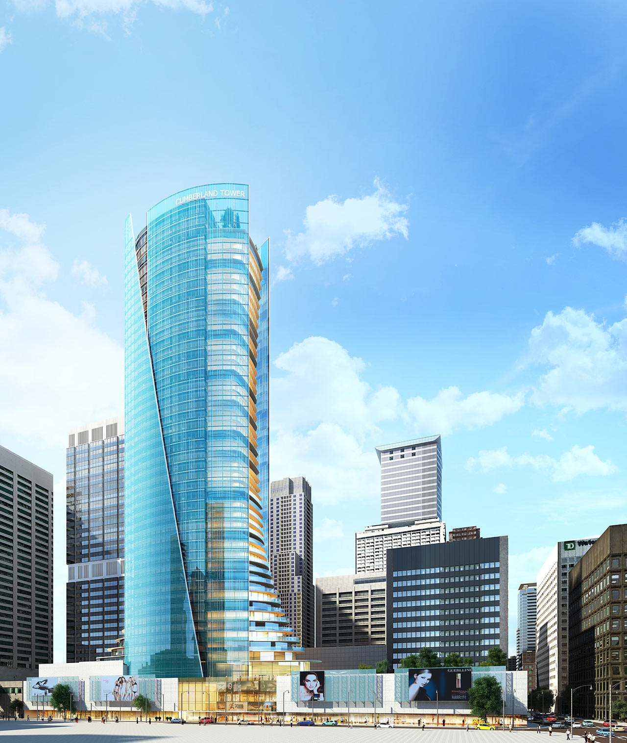 Humphreys Partners Architects Toronto Tower Rendering Day