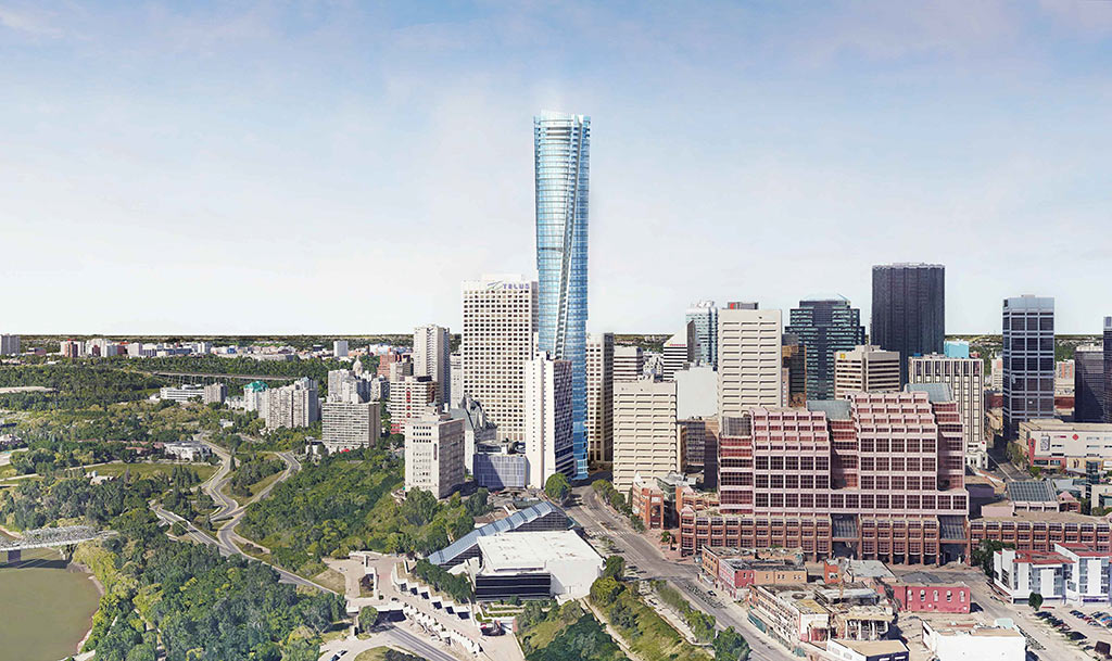 Humphreys Partners Architects X Tower Rendering City