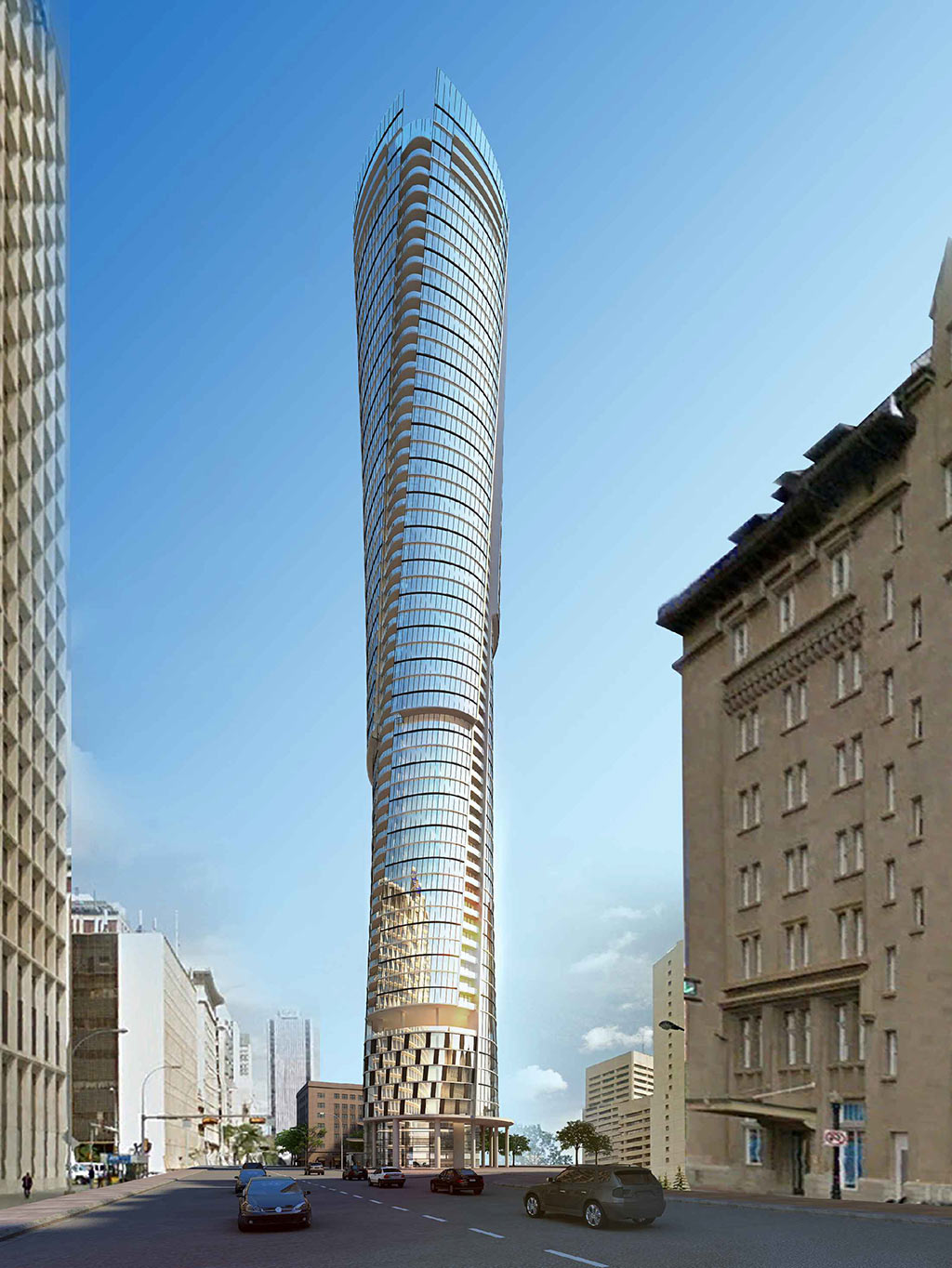 Humphreys Partners Architects X Tower Rendering Tall