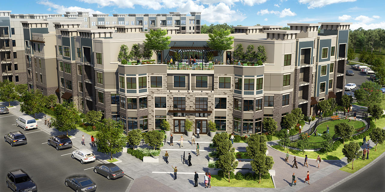 humphreys partners architects vintage avenue rendering day
