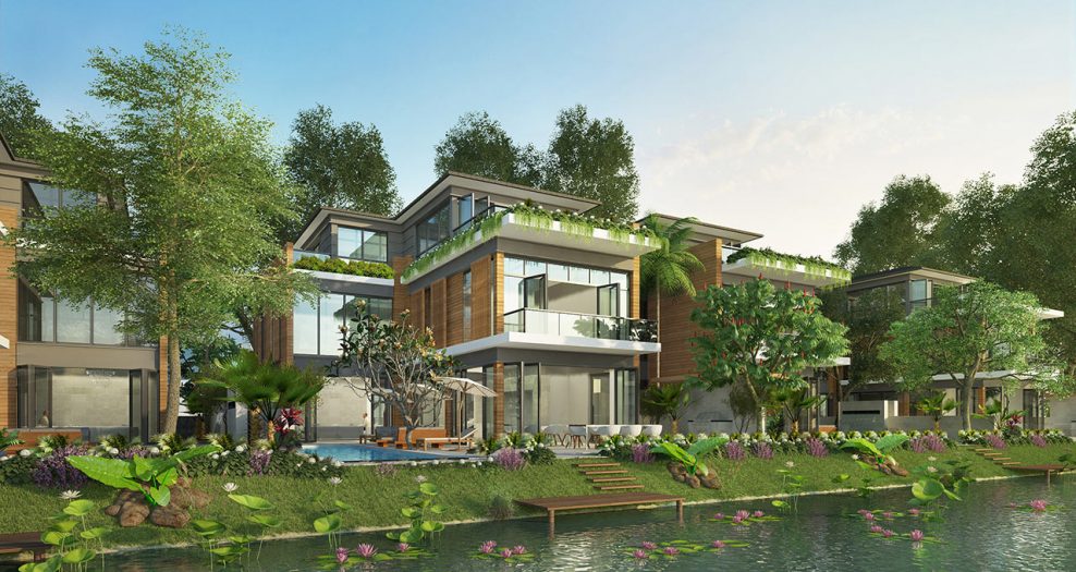 HPA Urban Architecture Ecopark Villa View 2