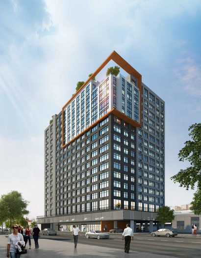 Humphreys Partners Architects 22 South West Rendering