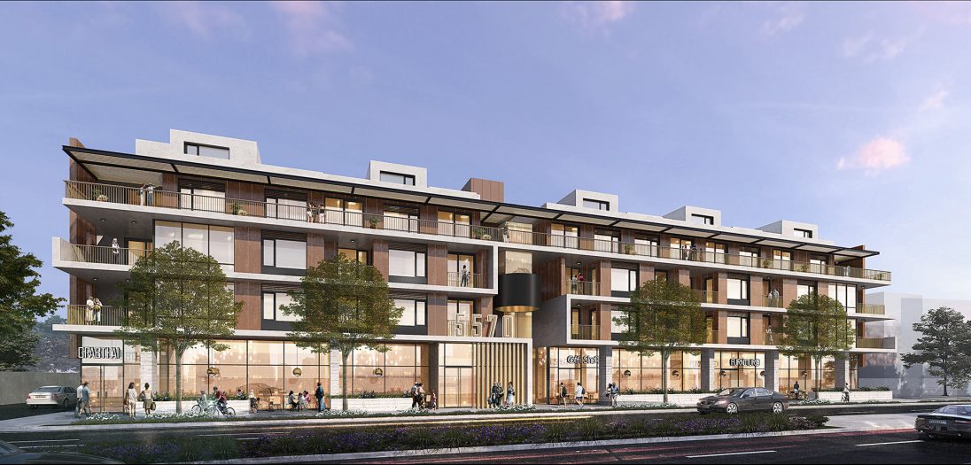 Humphreys Partners Architects 5570 Rosemead Rendering Exterior