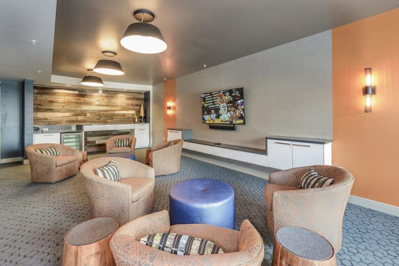 Humphreys Partners Architects Aurora Residences TV Room