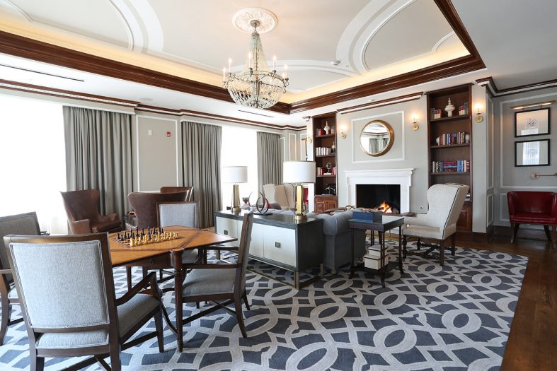 Humphreys Partners Architects Chancellors House Clubhouse Lounge