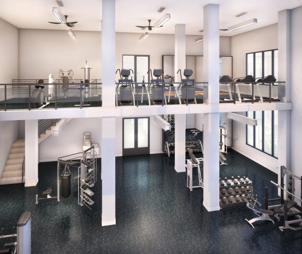 Humphreys Partners Architects Chico Rendering Fitness