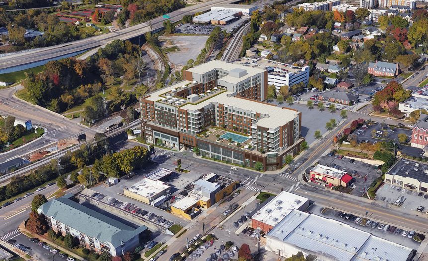 Humphreys Partners Architects Cumberland Rendering Aerial View