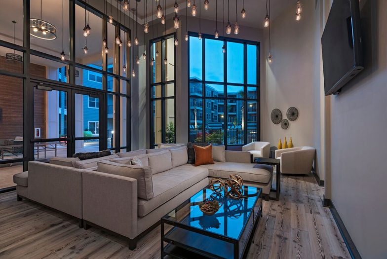 Humphreys Partners Architects District Lofts Club TV Lounge