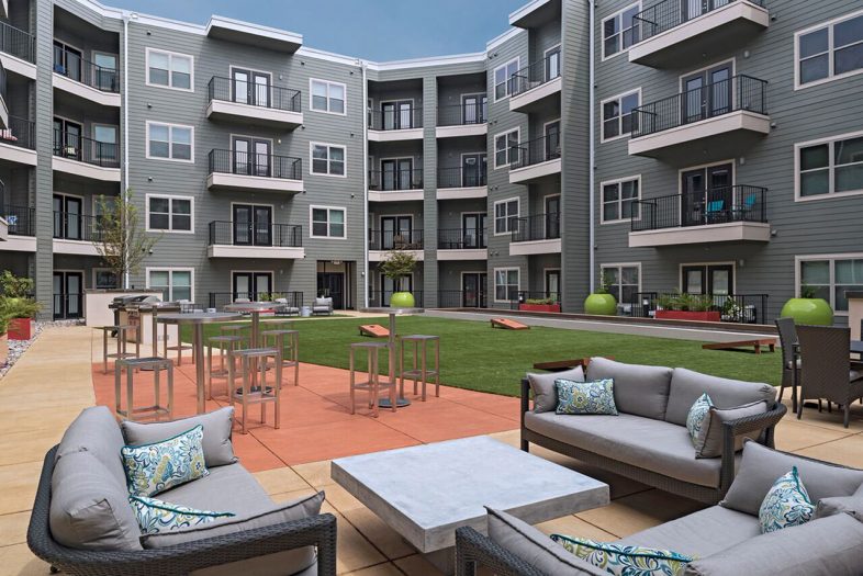 Humphreys Partners Architects District Lofts Courtyard