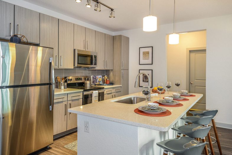 Humphreys Partners Architects Grady Square Unit Kitchen