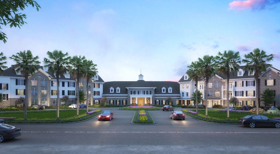 Humphreys Partners Architects Leesburg Senior Living Rendering