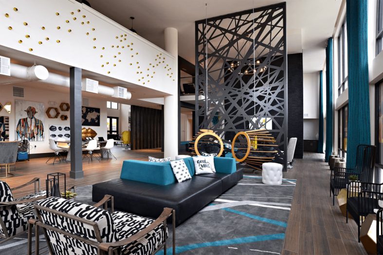 Humphreys Partners Architects Liv+ Arlington Lounge
