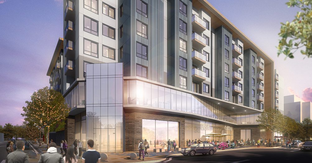 Humphreys Partners Architects MixedUse Student Housing RiversideCC Exterior