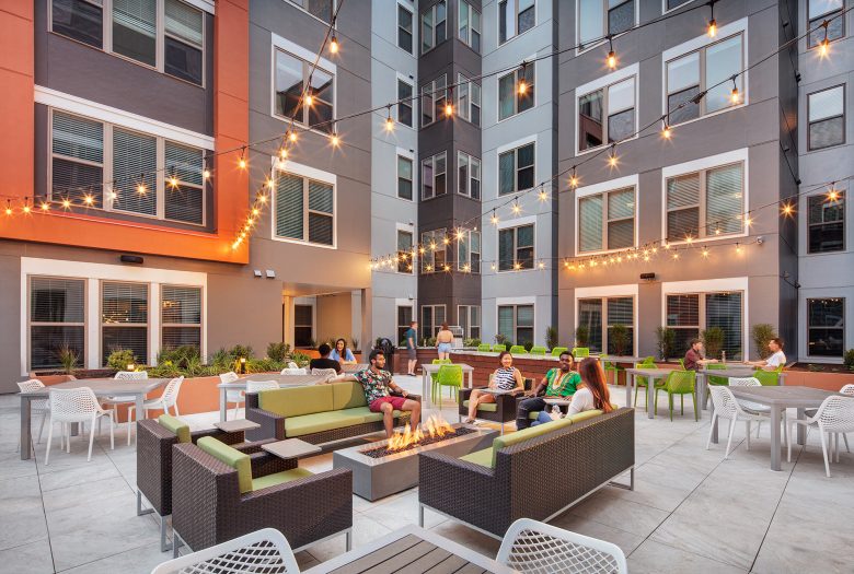 Humphreys Partners Architects Octave Courtyard