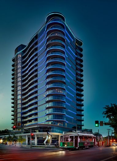 Humphreys Partners Architects One Uptown Night Trolley