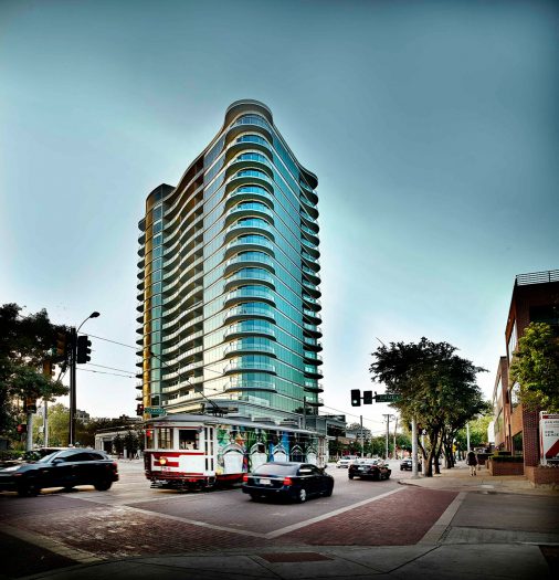 Humphreys Partners Architects One Uptown Trolley Day