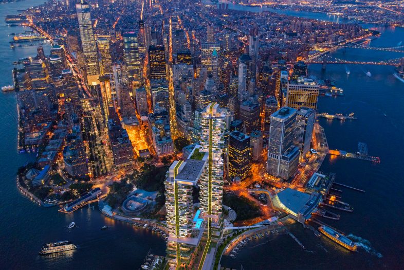 Humphreys Partners Architects Pier2 AOTF Tower Skyline Rendering