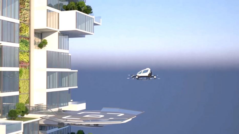 Humphreys Partners Architects Pier2 AOTF Video Still Platform Drone Flying