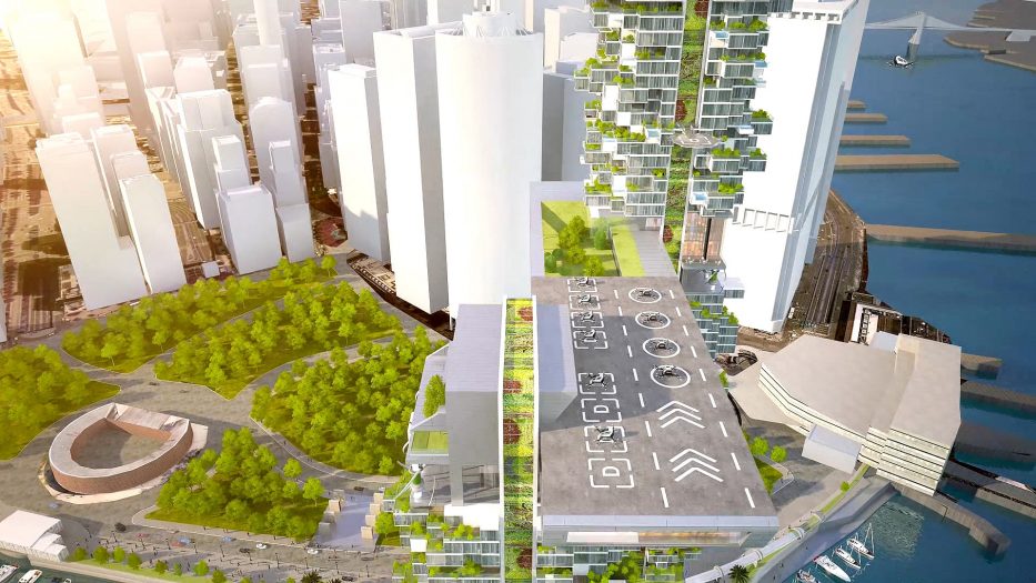 Humphreys Partners Architects Pier2 AOTF Video Still Platform Drones Landing