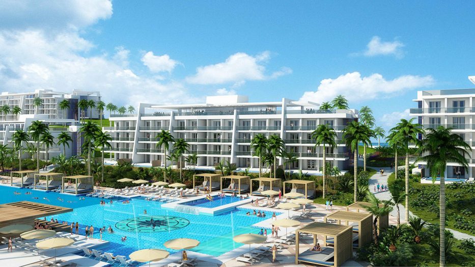 Humphreys Partners Architects Sailrock Resort Pool Rendering