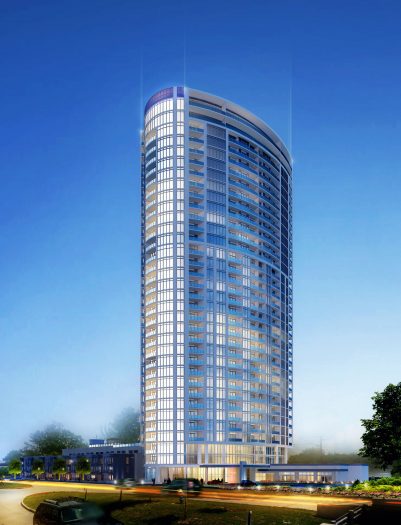 Humphreys Partners Architects San Felipe Rendering Night