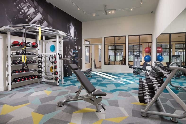 Humphreys Partners Architects Sea Glass Clubhouse Gym