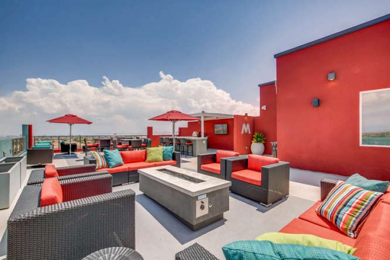 Humphreys Partners Architects The Mercer Rooftop Patio