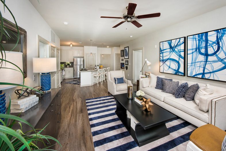 Humphreys Partners Architects The Meridian GA Model Living Room