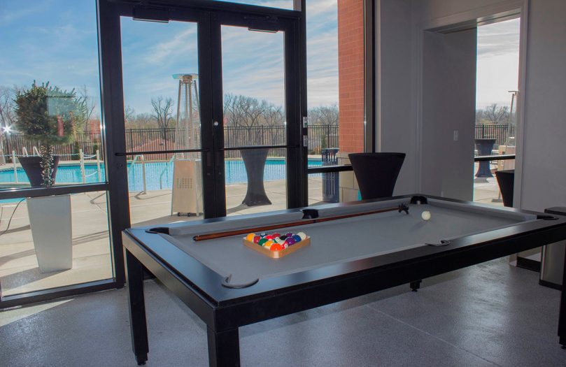 Humphreys Partners Architects The Residences atStreets of St Charles Billiards