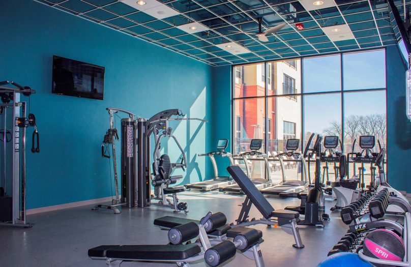 Humphreys Partners Architects The Residences atStreets of St Charles Fitness Center