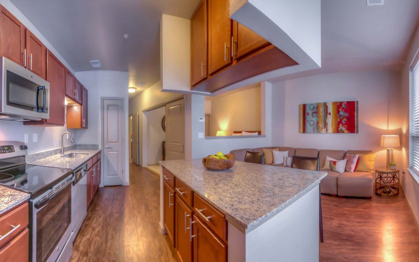 Humphreys Partners Architects The Residences atStreets of St Charles Kitchen