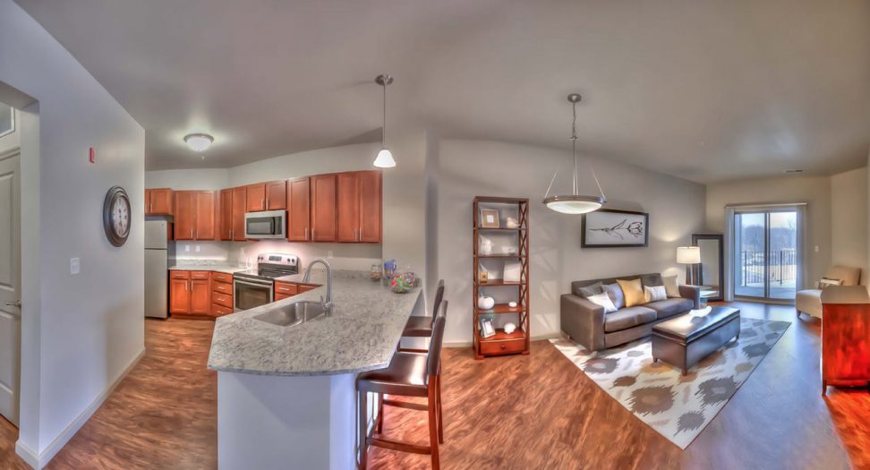 Humphreys Partners Architects The Residences atStreets of St Charles Model