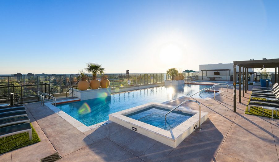 Humphreys Partners Architects The Standard at Gainesville Pool VIP