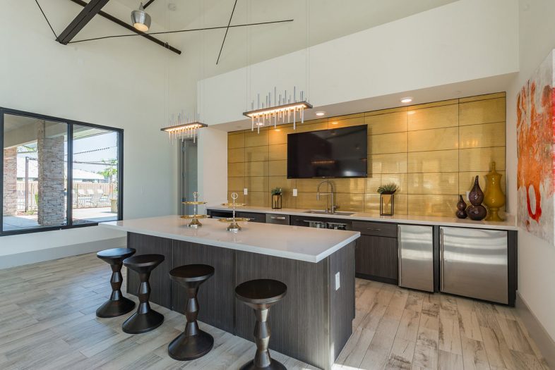 Humphreys Partners Architects The Vista Clubhouse Kitchen