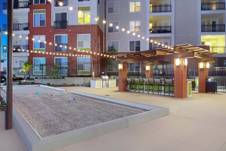 Humphreys Partners Architects The Vue at Creve Coeur Bocce