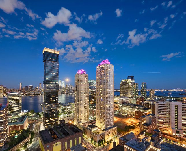 Humphreys Partners Architects 65 Bay Street Night Scene