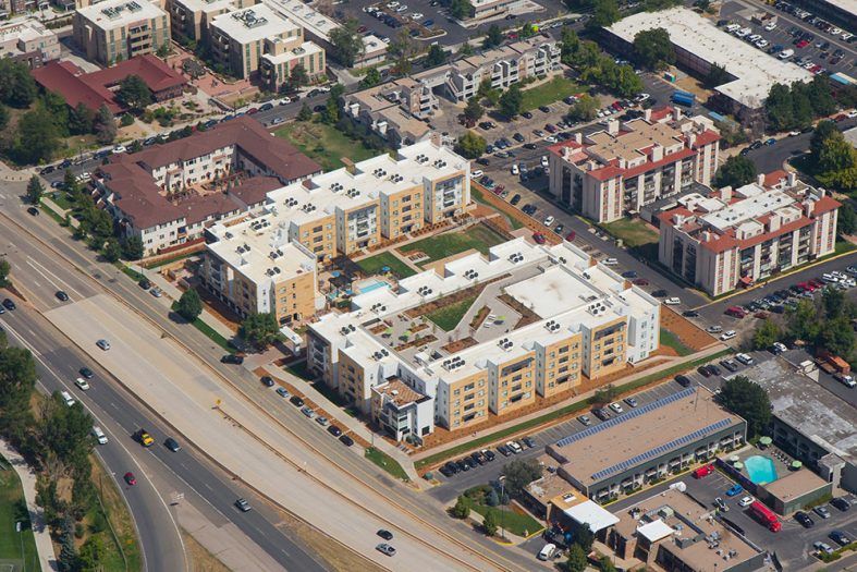 Humphreys Partners Architects U Club on 28th Aerial
