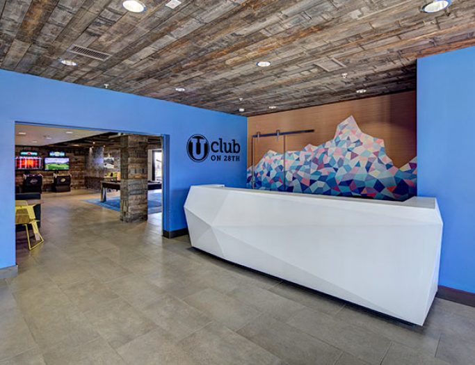 Humphreys Partners Architects U Club on 28th Counter