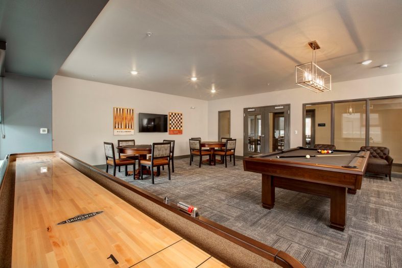 Humphreys Partners Architects Vintage At The Crossing Game Room