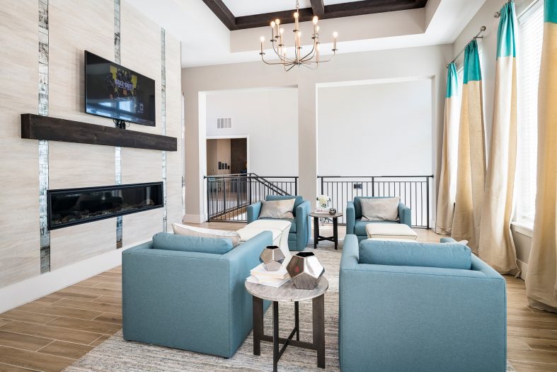 Humphreys Partners Architects Waterford at Sugar Creek Lounge
