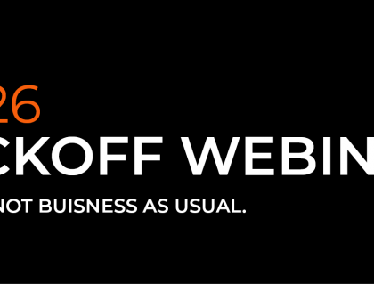 KICKOFF 2026 Webinar